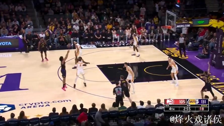 湖人狂胜老鹰25分,创下本赛季最大分差新高 湖人狂胜老鹰25分,创下本赛季最大分差新高